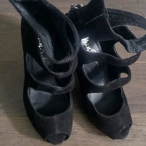 Miss Sixty size 37 black heels